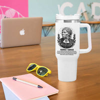 American Hero Harriet Tubman Tumbler With Handle Black History Leader Gift - Wonder Print Shop
