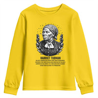 American Hero Harriet Tubman Youth Sweatshirt Black History Leader Gift - Wonder Print Shop