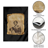 Harriet Tubman Tribute Garden Flag Civil Rights Leader Black History Gift - Wonder Print Shop
