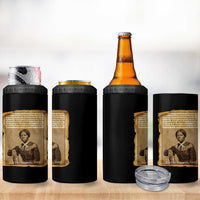 Harriet Tubman Tribute 4 in 1 Can Cooler Tumbler Civil Rights Leader Black History Gift - Wonder Print Shop