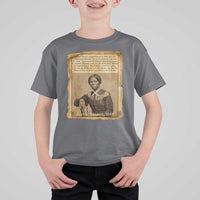 Harriet Tubman Tribute T Shirt For Kid Civil Rights Leader Black History Gift - Wonder Print Shop