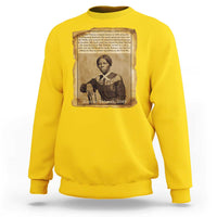 Harriet Tubman Tribute Sweatshirt Civil Rights Leader Black History Gift - Wonder Print Shop