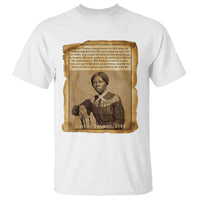 Harriet Tubman Tribute T Shirt Civil Rights Leader Black History Gift - Wonder Print Shop