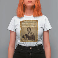 Harriet Tubman Tribute T Shirt For Women Civil Rights Leader Black History Gift - Wonder Print Shop