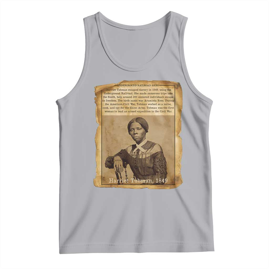 Harriet Tubman Tribute Tank Top Civil Rights Leader Black History Gift - Wonder Print Shop