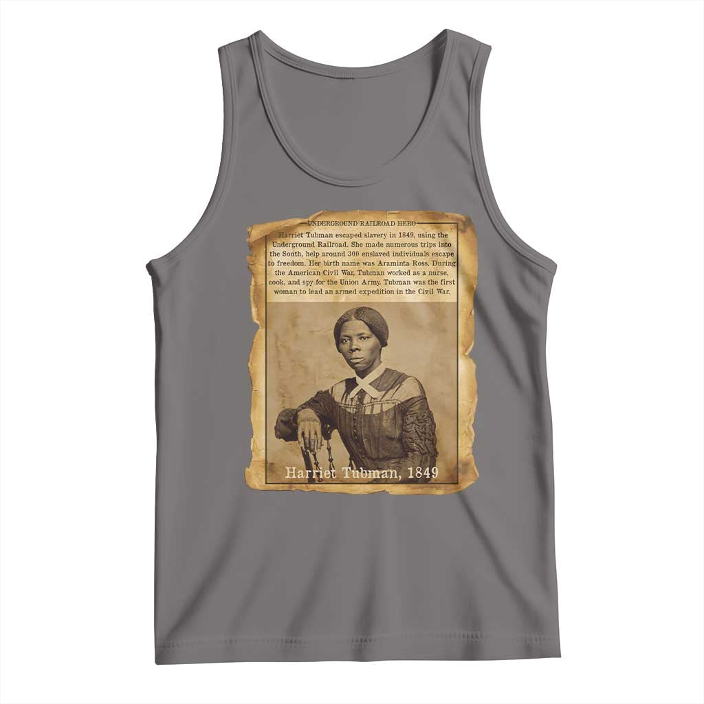 Harriet Tubman Tribute Tank Top Civil Rights Leader Black History Gift - Wonder Print Shop