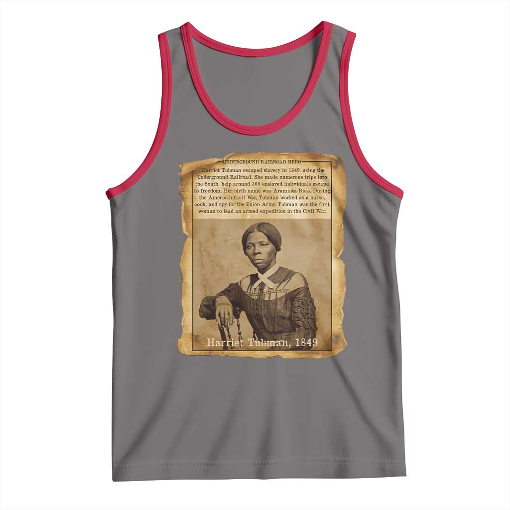 Harriet Tubman Tribute Tank Top Civil Rights Leader Black History Gift - Wonder Print Shop