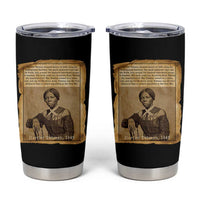 Harriet Tubman Tribute Tumbler Cup Civil Rights Leader Black History Gift - Wonder Print Shop