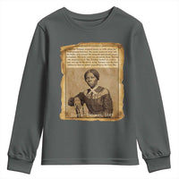 Harriet Tubman Tribute Youth Sweatshirt Civil Rights Leader Black History Gift - Wonder Print Shop