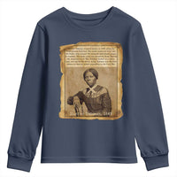 Harriet Tubman Tribute Youth Sweatshirt Civil Rights Leader Black History Gift - Wonder Print Shop