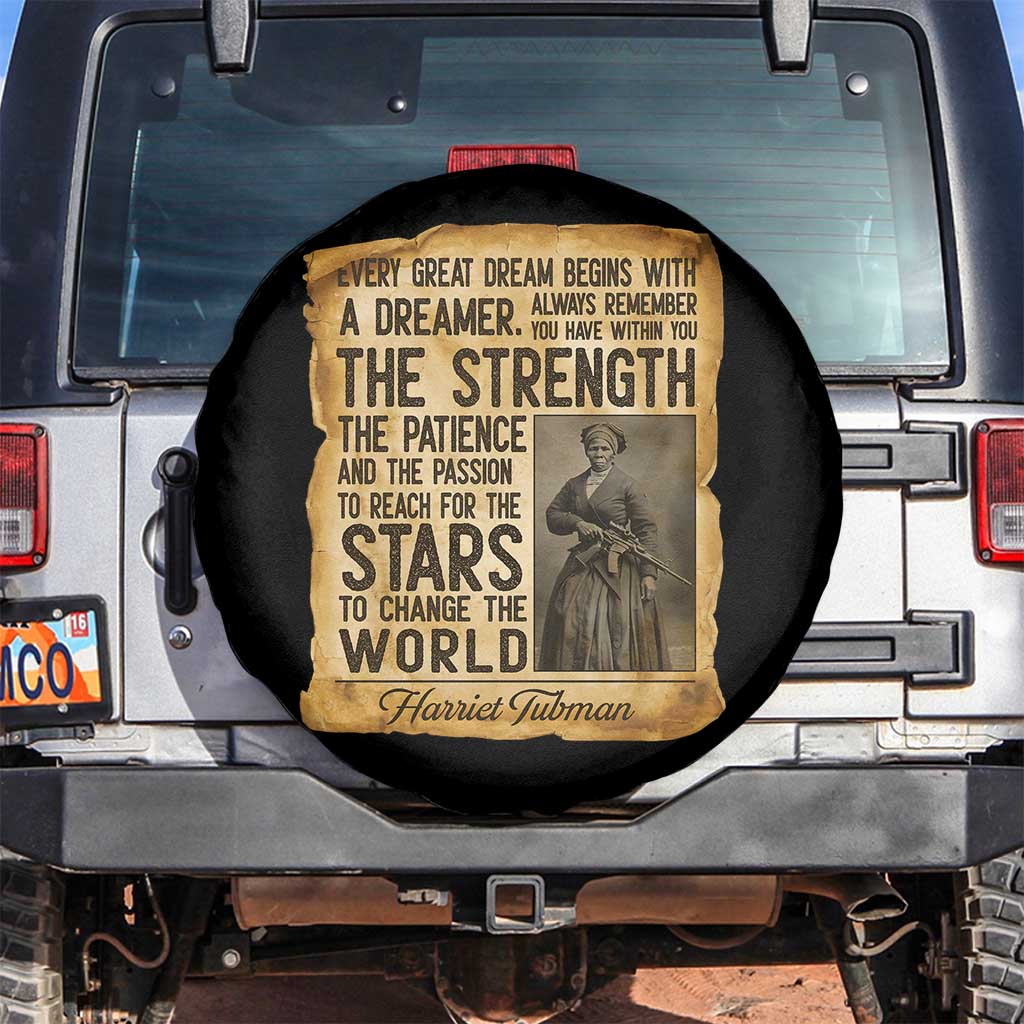 Harriet Tubman Quote Spare Tire Cover Strength Patience Passion To Change The World