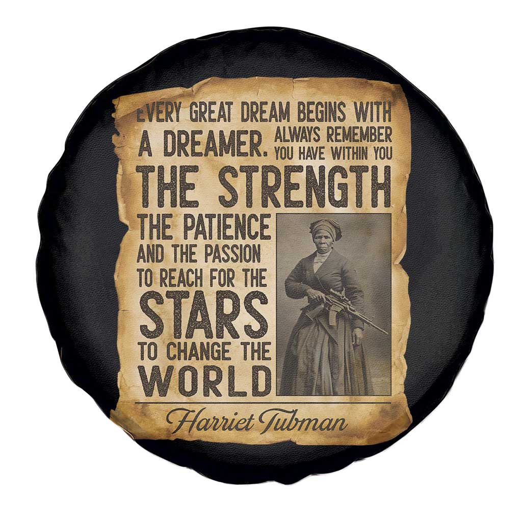 Harriet Tubman Quote Spare Tire Cover Strength Patience Passion To Change The World