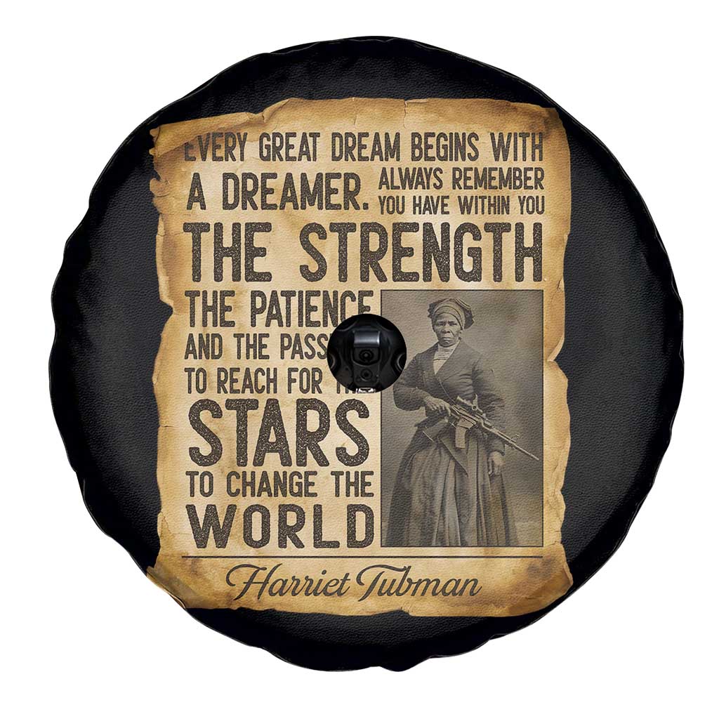Harriet Tubman Quote Spare Tire Cover Strength Patience Passion To Change The World