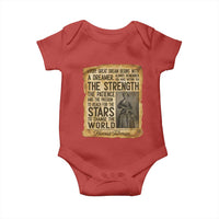 Harriet Tubman Quote Baby Onesie Strength Patience Passion To Change The World