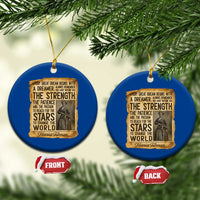 Harriet Tubman Quote Ceramic Ornament Strength Patience Passion To Change The World