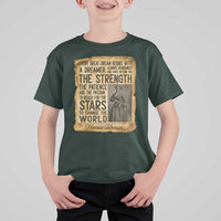 Harriet Tubman Quote T Shirt For Kid Strength Patience Passion To Change The World