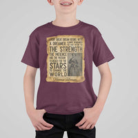 Harriet Tubman Quote T Shirt For Kid Strength Patience Passion To Change The World