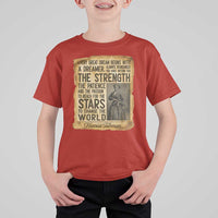 Harriet Tubman Quote T Shirt For Kid Strength Patience Passion To Change The World