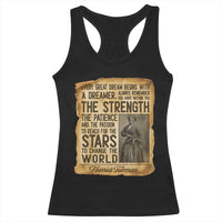 Harriet Tubman Quote Racerback Tank Top Strength Patience Passion To Change The World