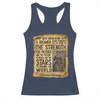 Harriet Tubman Quote Racerback Tank Top Strength Patience Passion To Change The World