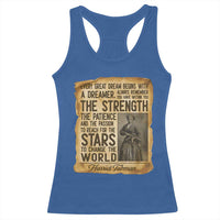 Harriet Tubman Quote Racerback Tank Top Strength Patience Passion To Change The World