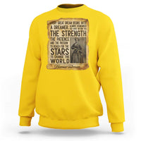 Harriet Tubman Quote Sweatshirt Strength Patience Passion To Change The World