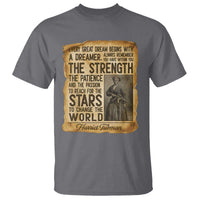 Harriet Tubman Quote T Shirt Strength Patience Passion To Change The World