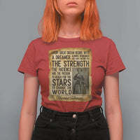 Harriet Tubman Quote T Shirt For Women Strength Patience Passion To Change The World