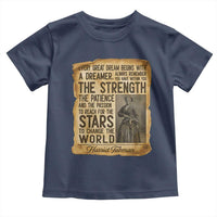 Harriet Tubman Quote Toddler T Shirt Strength Patience Passion To Change The World