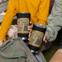 Harriet Tubman Quote Tumbler Cup Strength Patience Passion To Change The World
