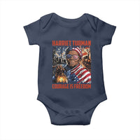 Harriet Tubman Courage Is Freedom Baby Onesie Black History Gift - Wonder Print Shop