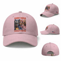 Harriet Tubman Courage Is Freedom Baseball Cap Black History Gift