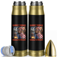 Harriet Tubman Courage Is Freedom Bullet Tumbler Black History Gift - Wonder Print Shop