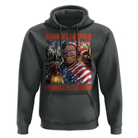 Harriet Tubman Courage Is Freedom Hoodie Black History Gift - Wonder Print Shop