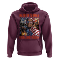 Harriet Tubman Courage Is Freedom Hoodie Black History Gift - Wonder Print Shop