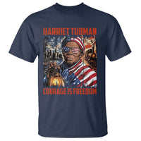 Harriet Tubman Courage Is Freedom T Shirt Black History Gift - Wonder Print Shop