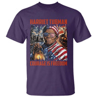 Harriet Tubman Courage Is Freedom T Shirt Black History Gift - Wonder Print Shop