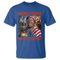 Harriet Tubman Courage Is Freedom T Shirt Black History Gift - Wonder Print Shop