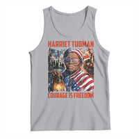 Harriet Tubman Courage Is Freedom Tank Top Black History Gift - Wonder Print Shop