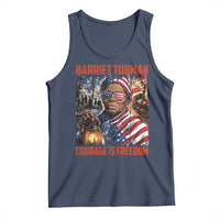 Harriet Tubman Courage Is Freedom Tank Top Black History Gift - Wonder Print Shop