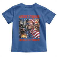 Harriet Tubman Courage Is Freedom Toddler T Shirt Black History Gift - Wonder Print Shop