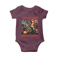 Harriet Tubman Quote Baby Onesie Every Great Dream Begins With A Dreamer - Wonder Print Shop