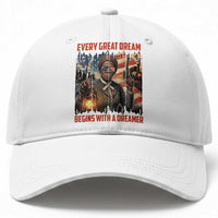 Harriet Tubman Quote Baseball Cap Every Great Dream Begins With A Dreamer