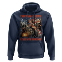 Harriet Tubman Quote Hoodie Every Great Dream Begins With A Dreamer - Wonder Print Shop