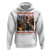 Harriet Tubman Quote Hoodie Every Great Dream Begins With A Dreamer - Wonder Print Shop