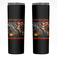 Harriet Tubman Quote Skinny Tumbler Every Great Dream Begins With A Dreamer - Wonder Print Shop