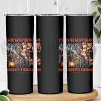 Harriet Tubman Quote Skinny Tumbler Every Great Dream Begins With A Dreamer - Wonder Print Shop