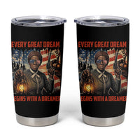 Harriet Tubman Quote Tumbler Cup Every Great Dream Begins With A Dreamer - Wonder Print Shop