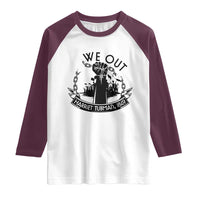 Harriet Tubman Raglan Shirt We Out Breaking The Chains Iconic Legacy Gift