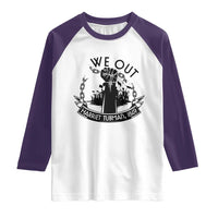 Harriet Tubman Raglan Shirt We Out Breaking The Chains Iconic Legacy Gift